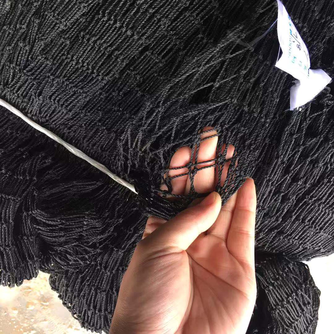 Outdoor Sports Net - Heavy Duty Black Anti Bird Netting-Solid