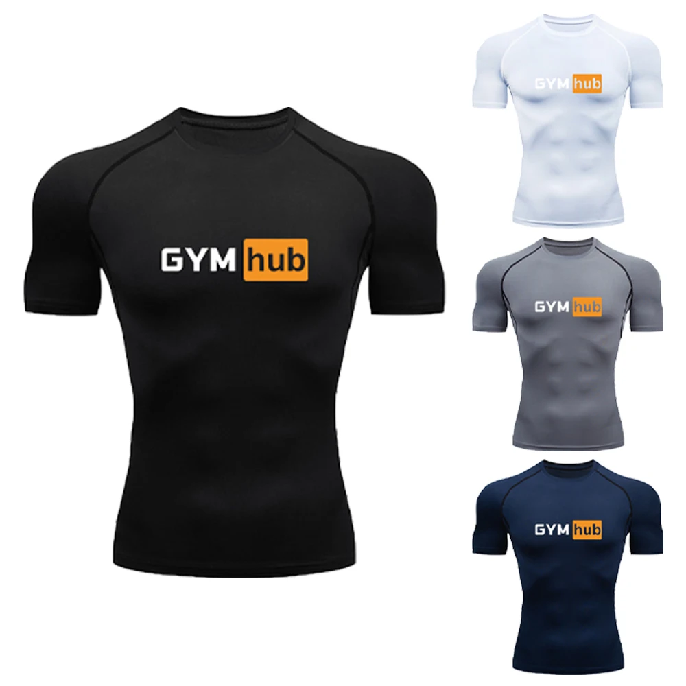 Gym Hub Printed Men's Compress - Outdoor Sport.Hub review and price