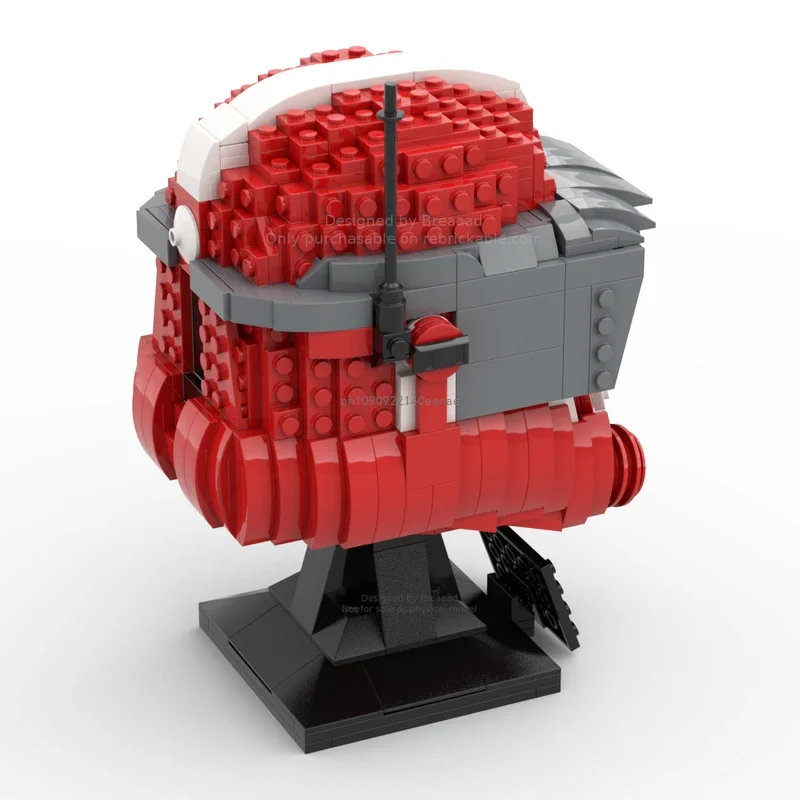 Moc 754pcs Star Battle Command - Equestrian Helmet review and price