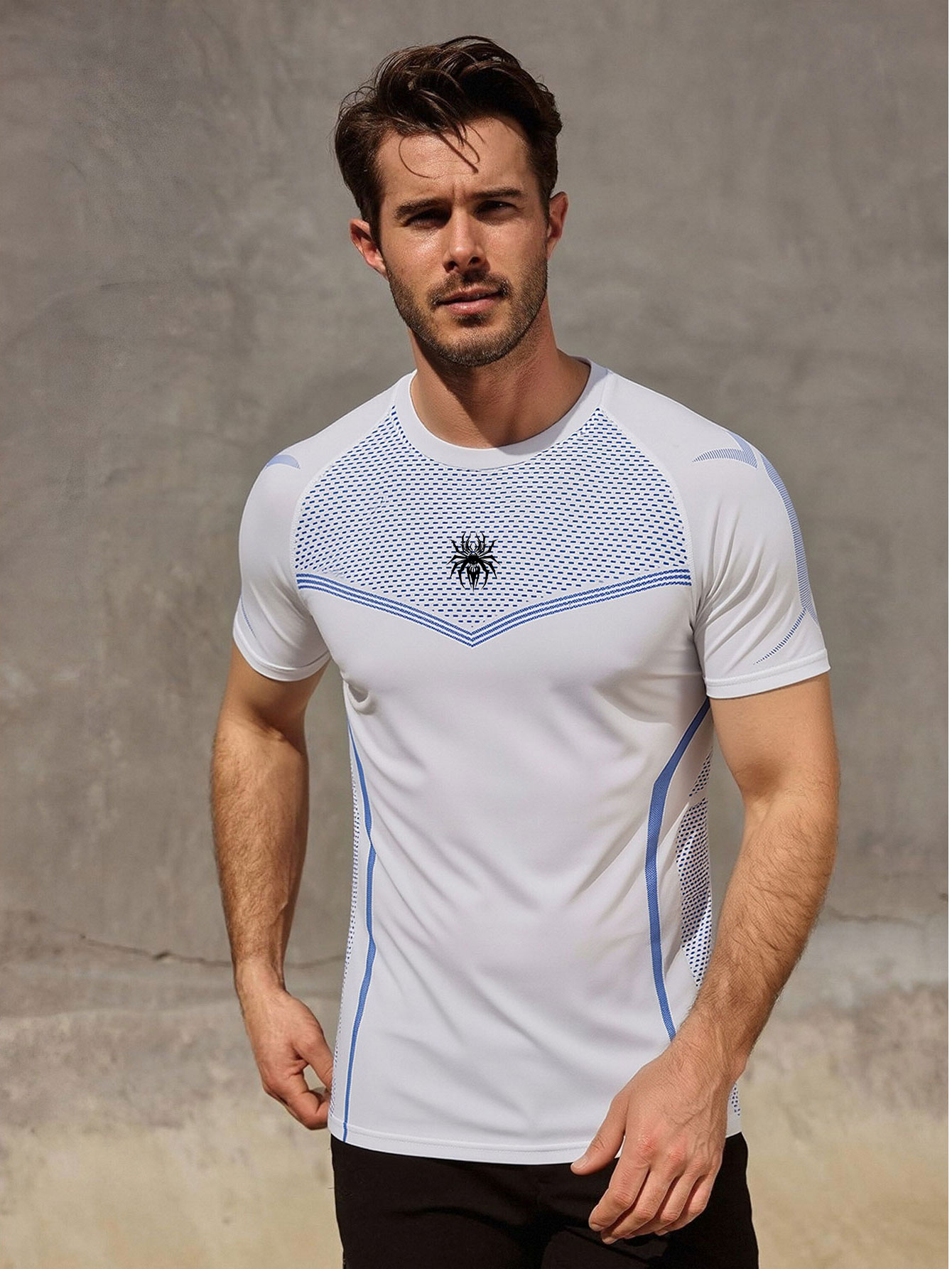 Gym Hub Printed Men's Compress - Outdoor Sport.Hub review and price